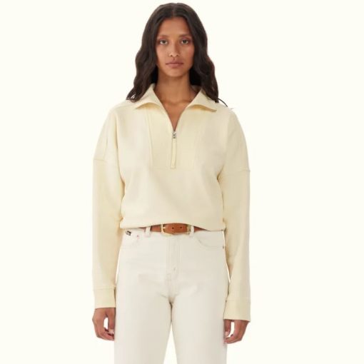 R.M Williams Womens Tambaroora Zip Neck Sweatshirt