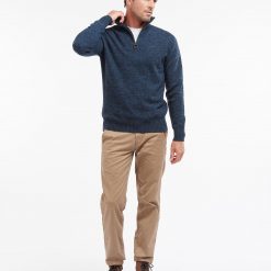 barbour-essential-lambswool-half-zip-sweater-navy-mix-ruffords-country-lifestyle.3