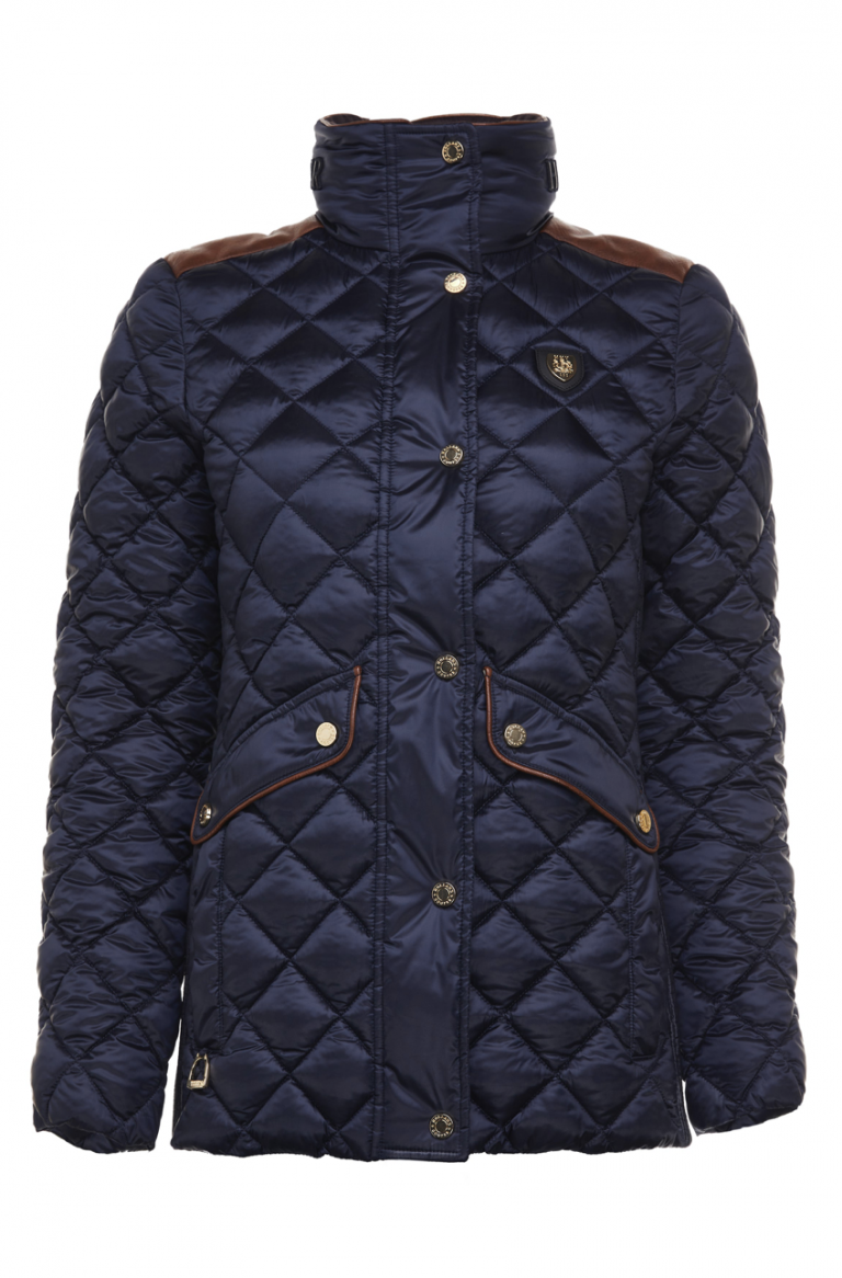 Holland Cooper Charlbury Quilted Jacket - Ink Navy - Ruffords Country Store