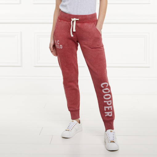 Holland Cooper polo jogger varsity red