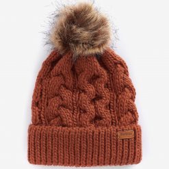 Barbour-Beanie-Penshaw-Cable-Warm-Ginger