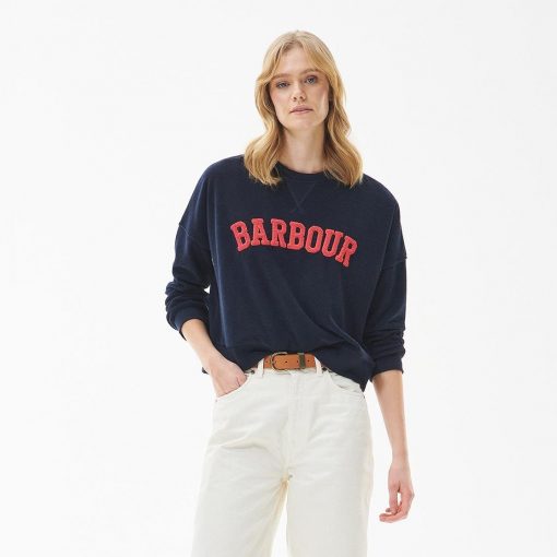Barbour-Bracken-Sweatshirt-Navy