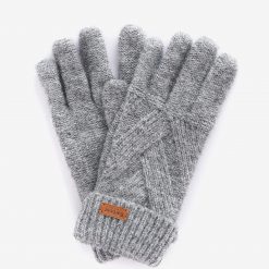Barbour -Dace- Cable-Knit- Gloves-Light-Grey-Ruffords-Country-Lifestyle.01