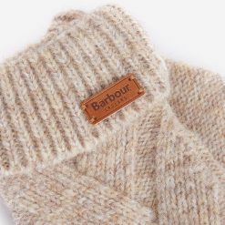 Barbour -Dace- Cable-Knit- Gloves- Sand- Beige- Ruffords-Country-Lifestyle.02