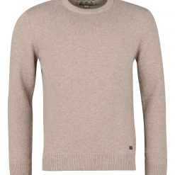 Barbour- Nelson -Essential -Crew -Neck- Sweater-Stone-Ruffords-Country-Lifestyle.02