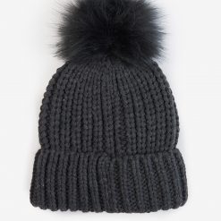 Barbour -Saltburn -Beanie -Hat-Charcoal-Ruffords-Country-Lifestyle.02