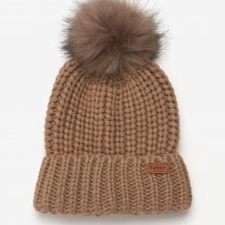 Barbour- Saltburn- Beanie- Hat-Mink-Ruffords-Country-Lifestyle.01