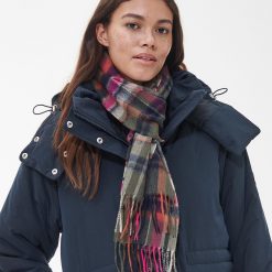 Barbour- Vintage- Winter -Plaid- Scarf-Pink-Dahlia-Ruffords-Country-Lifestyle.01