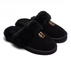 HC-Shearling-Slipper-Black-Ruffords-Country-Lifestyle.03