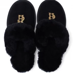 HC-Shearling-Slipper-Black-Ruffords-Country-Lifestyle.06
