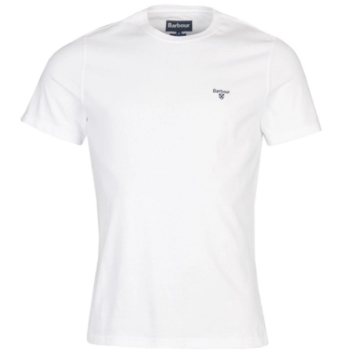 Barbour Essential Sports Tee White
