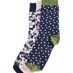 Barbour-Floral-Print-Socks-Gift-Set-Navy-Pink-Ruffords-Country-Lifestyle.1