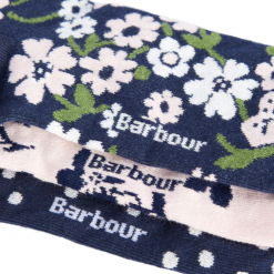 Barbour-Floral-Print-Socks-Gift-Set-Navy-Pink-Ruffords-Country-Lifestyle.3