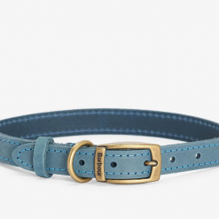 Barbour-Leather-Dog-Collar-Blue.1