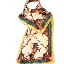 Clare-Haggas-Grouse-Rearing-to-go-Narrow-Silk-Scarf-Oyster-Teal-Ruffords-Country-Lifestyle.1