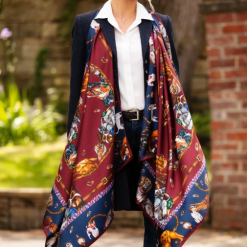 Clare-Haggas-its-a-dogs-life-navy-claret-Large-Square-Silk-Scarf-Ruffords-Country-Lifestyle.3