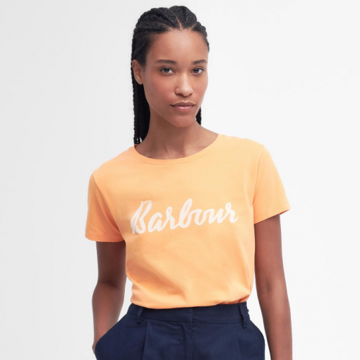 Barbour Otterburn T-Shirt Apricot Crush