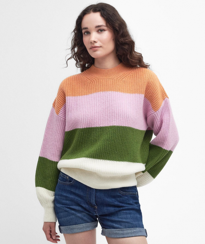 Barbour Ula Knitted Jumper- Classic Multi - Ruffords Country Store