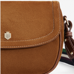 Fairfax-and-favour-Boston-Cartridge-Bag-Tan-Suede-Webbing-Ruffords-Country-Lifestyle.4