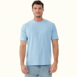 R M Williams Parson T Shirt Sky Blue