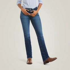 Ariat R.E.A.L. Perfect Rise Abby Straight Jean - Mackenzie Denim