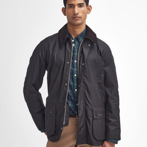 Barbour Ashby Wax Jacket Rustic