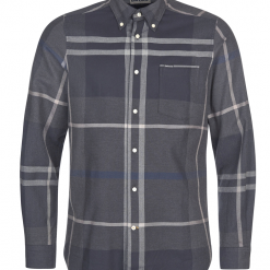 Barbour-Dunoon-Tailored-Shirt-Graphite-Ruffords-Country-lifestyle.2