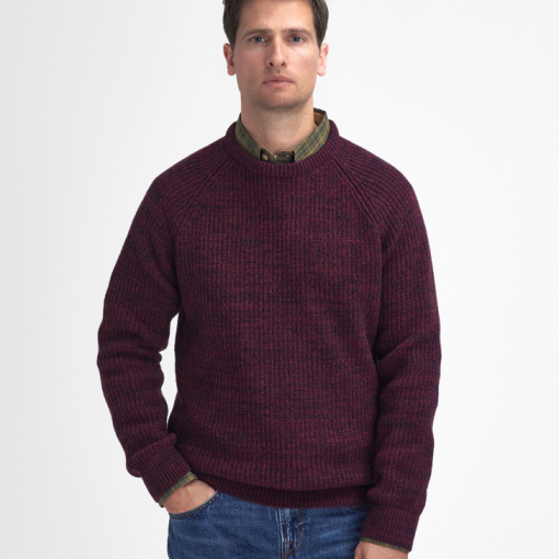 Barbour Horseford Crew Neck Sweater Port