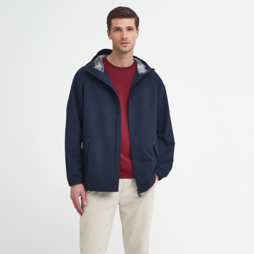 Barbour Kirkhill Showerproof Jacket Navy