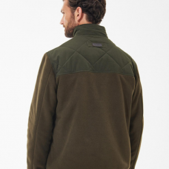 Barbour-hybrid-fleece-olive-ruffords-country-lifestyle 3