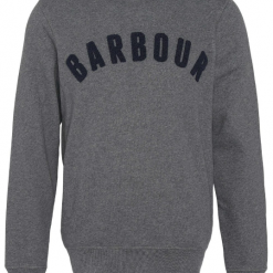 Barbour-prep-logo-grew-sweater-grey-ruffords-country-lifestyle 1