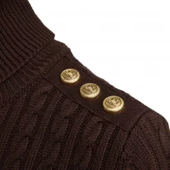 Holland-cooper-Seattle-Roll-Neck-Cable-Knit-chocolate-ruffords-country-lifestyle6