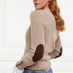 Heritage Crew Neck Knit Latte Marl