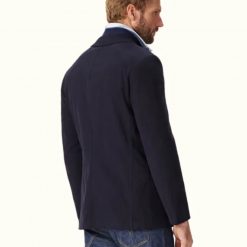 R M Williams Compass Blazer -Navy