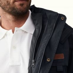 R M Williams Rockley Jacket - Navy