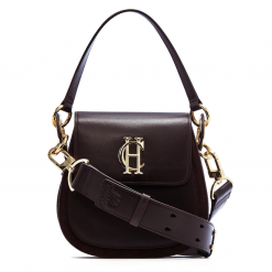 Holland Cooper Chelsea Saddle Bag - Chocolate