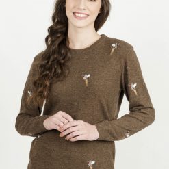 Hartwell-Amanda-Taupe-Embroidered-Pheasants-Jumper-Rufford's-Country-Lifestyle2