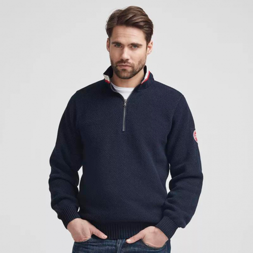 Holebrook-Classic-Knitted-Windproof-Sweater-Navy-Ruffords-Country-Lifestyle5