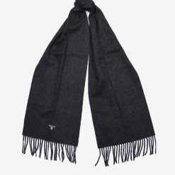 barbour-Plain-Lambswool-Scarf-charcoal-ruffords-country-lifestyle