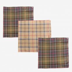 Barbour Handkerchief Gift Box Set - Tartan Assortment 1