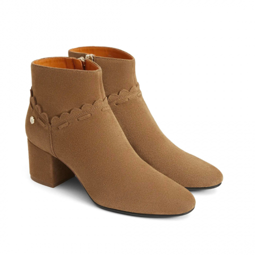 Fairfax & Favor The Bakewell Heeled Ankle Boot - Tan