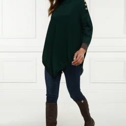 holland-cooper-roll-neck-cape-deep-emerald-ruffords-country-lifestyle3