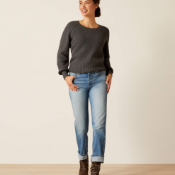 Ariat-Malvern-Sweater-Charcoal-Ruffords-Country-Lifestyle.4