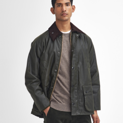 Barbour Bedale Waxed Jacket Archive Olive