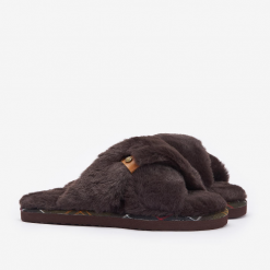 Barbour-Eliza-Corss-Over-Slippers-Brown-Ruffords-Country-lifestyle.2