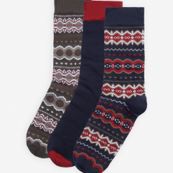 Barbour-Fairisle-Sock-Gift-Box-Cranberry-Black-Slate-Ruffrods-Country-lifestyle.2