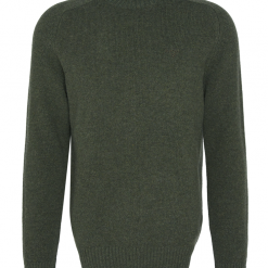 Barbour-Grangetown-crew-neck-jumper-Mid-Olive-Ruffords-Country-lifestyle.2