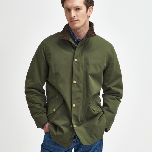 Barbour Winter Spoonbill Waterproof jacket olive