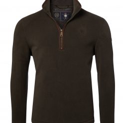 Holland-Cooper-Mens-Country-Fleece-Quarter-Zip-Khaki-ruffords-country-lifestyle-store3