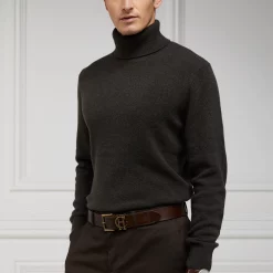 Holland-cooper-Mens-Byron-Roll-Neck-Knit-Moss-ruffords-country-lifestyle-store3